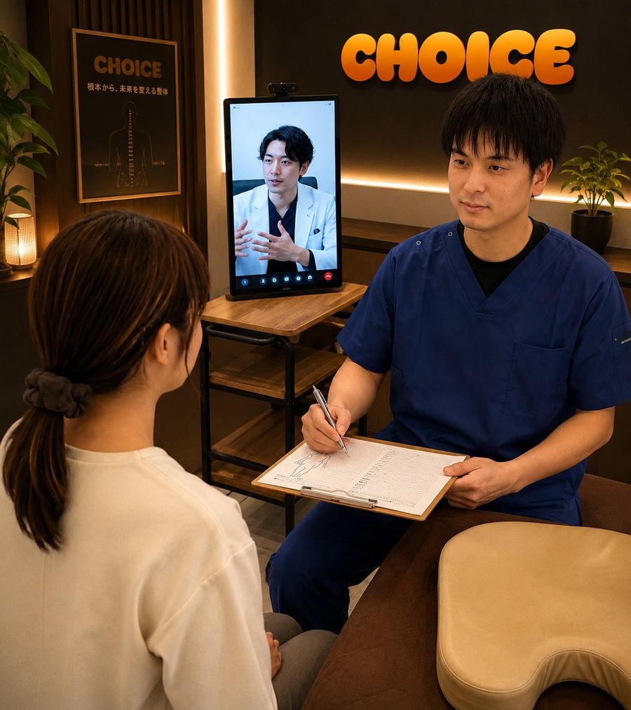 CHOICEのカウンセリング