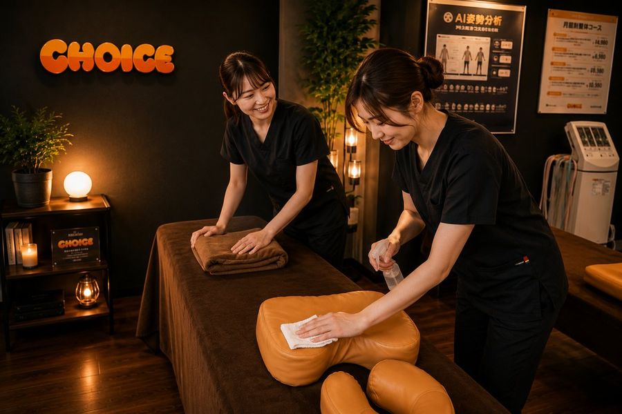 CHOICEの受付